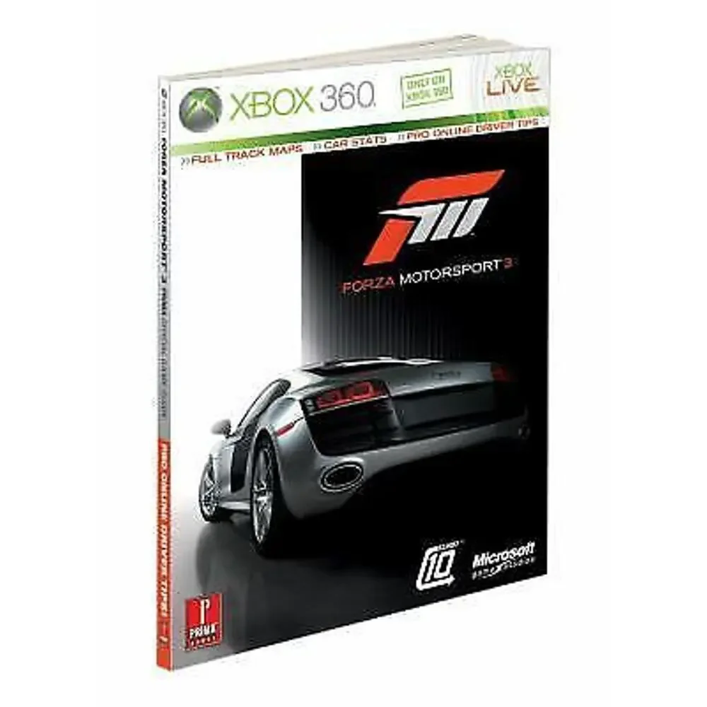 Forza Motorsport 3 Prima Official Game Guide Xbox 360 Racing Strategy